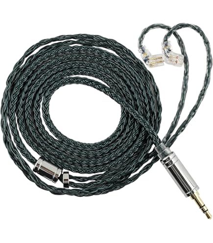 Youkamoo 4.4mm Balanced 0.78mm 2 Pin Earphone Cable, Earphone